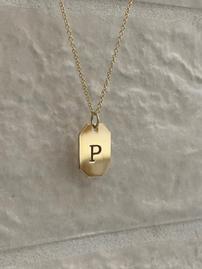 Personalized 14k Gold Initial Necklace 202//269